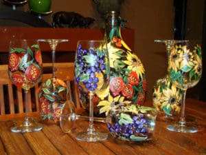 bottles and wine glasses-16