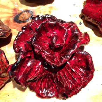 Red Poppy Wine Corks