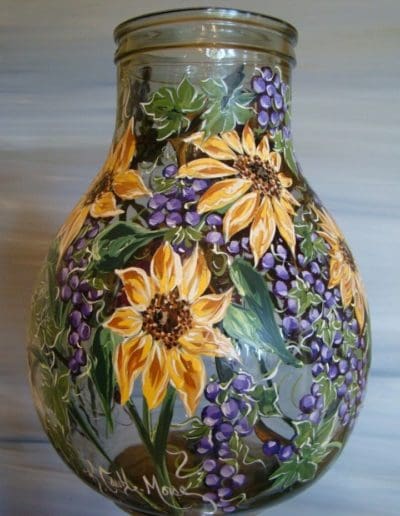 bottle 10-27-2018Sunflowers