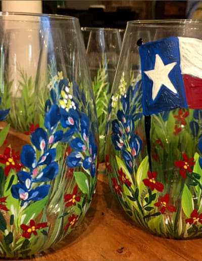 GLASSES TEXAS BLUEBONNETS